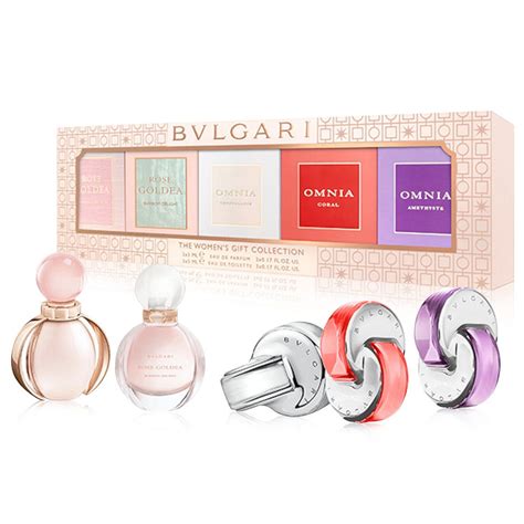 bvlgari perfume set of 5